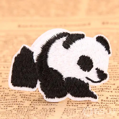 Baby Panda Embroidered Patches Baby Panda Embroidered Patches