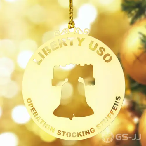 Liberty USO Custom Etched Ornaments Liberty USO Custom Etched Ornaments
