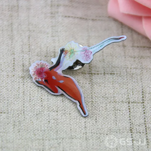 Fairy and Chrysanthemum Lapel Pins Fairy and Chrysanthemum Lapel Pins