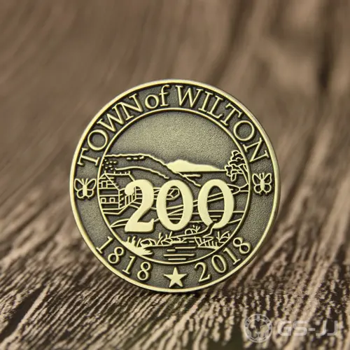 Town Of Wilton Custom Pins Town Of Wilton Custom Pins
