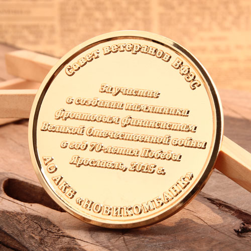 Gold Challenge Coins