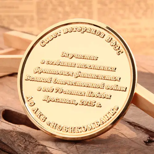 Gold Challenge Coins