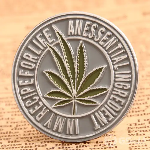 Hemp Leaf Custom Enamel Pins Hemp Leaf Custom Enamel Pins