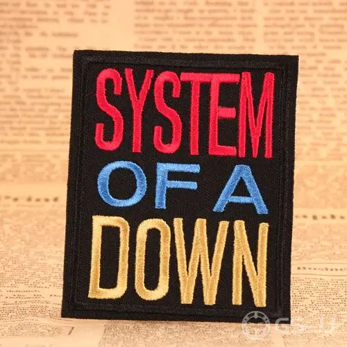 System of A Down Custom Patches online System of A Down Custom Patches online