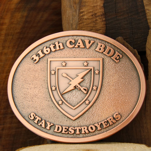 316th Cavalry Brigade Belt Buckles