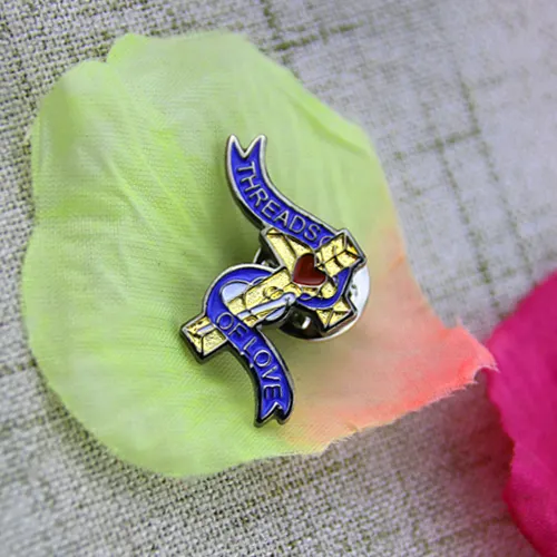 Soft Enamel Pins for Threads of Love Soft Enamel Pins for Threads of Love