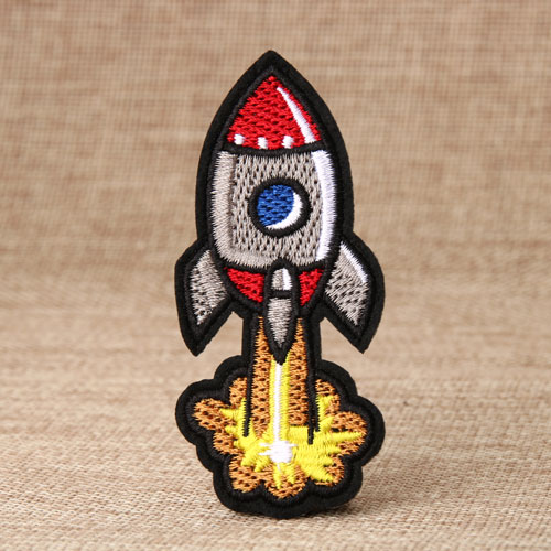 Rocket Custom Made Patches Rocket Custom Made Patches