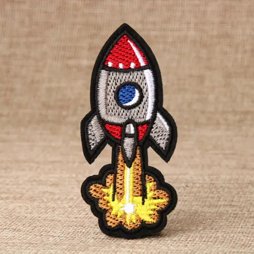 Rocket Custom Made Patches Rocket Custom Made Patches