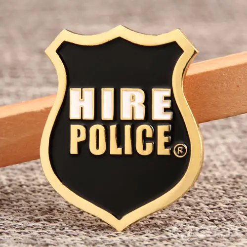 Hire Police Custom Pins Hire Police Custom Pins
