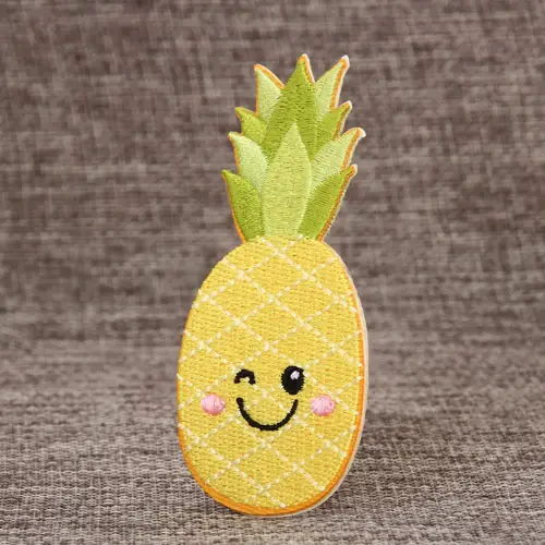 Ananas-Aufnäher nach Maß Ananas-Aufnäher nach Maß