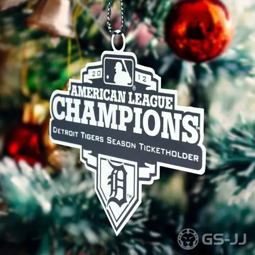 Detroit Tigers Custom Etched Ornaments Detroit Tigers Custom Etched Ornaments