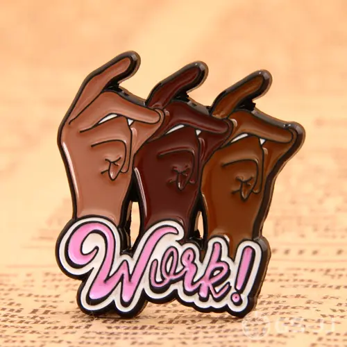 Work Custom Enamel Pins Work Custom Enamel Pins