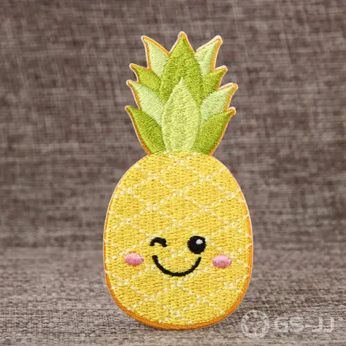 Ananas-Aufnäher nach Maß Ananas-Aufnäher nach Maß