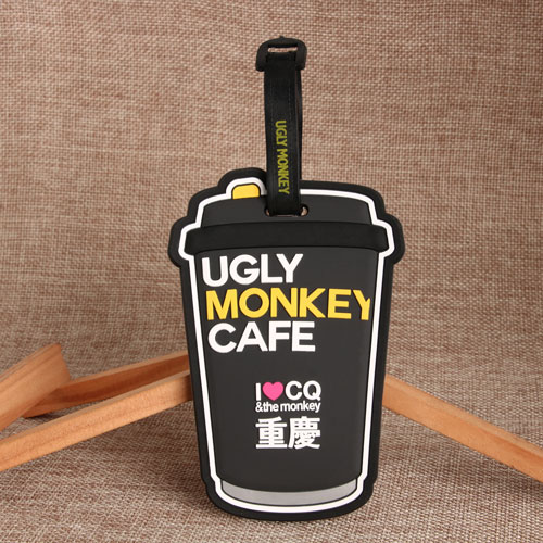 Milky Tea PVC Luggage Tag