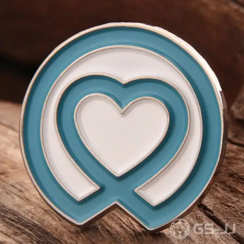 Custom Heart Pins Custom Heart Pins