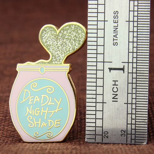 Deadly Nightshade Custom Pins 