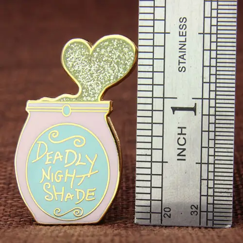 Deadly Nightshade Custom Pins 