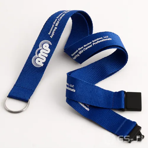 AMP Blue lanyards AMP Blue lanyards