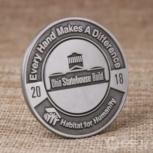 Habitat for Humanity Custom Coins Habitat for Humanity Custom Coins