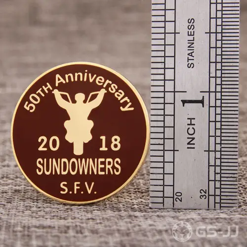 50th Anniversary custom lapel pins 50th Anniversary custom lapel pins