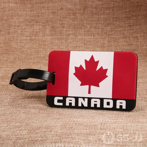 Canada Flag PVC Luggage Tag Canada Flag PVC Luggage Tag