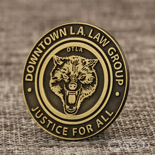 DTLA Custom Antique Brass Lapel Pins DTLA Custom Antique Brass Lapel Pins