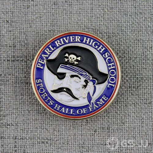 Pearl River High School Die Struck Pins Pearl River High School Die Struck Pins