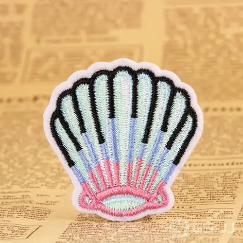Shell Embroidered Patches Shell Embroidered Patches