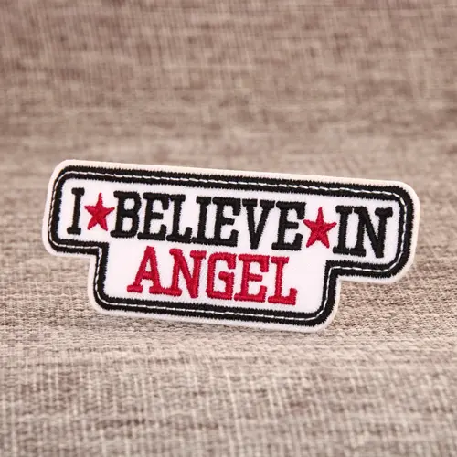 I Believe In Angel Embroidered Patches I Believe In Angel Embroidered Patches