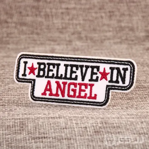 I Believe In Angel Embroidered Patches I Believe In Angel Embroidered Patches