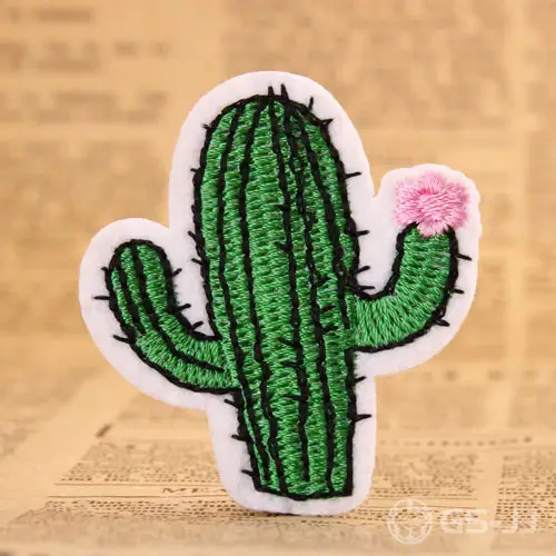 Flowering Cactus Custom Patches Flowering Cactus Custom Patches