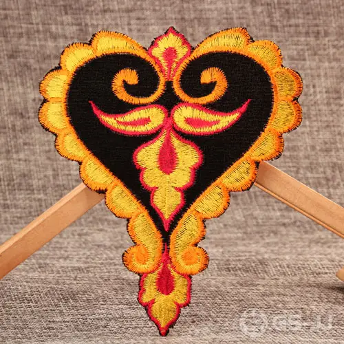 Heart-shaped National Costume Personalized Patches Heart-shaped National Costume Personalized Patches