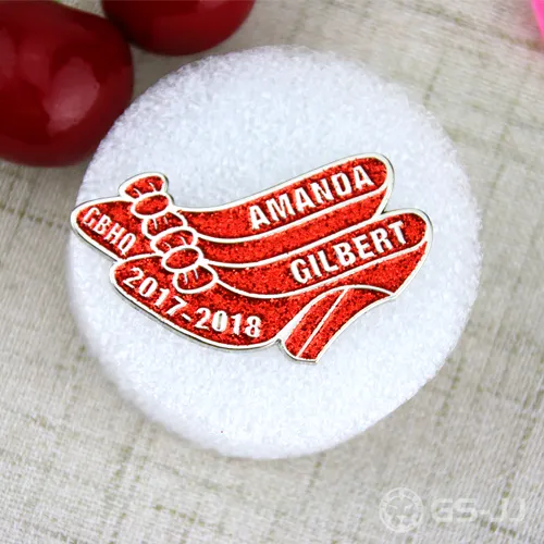 Soft Enamel Pins for Red High Heels Soft Enamel Pins for Red High Heels