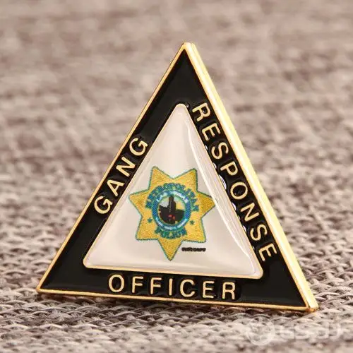 Custom Triangular Lapel Pins Custom Triangular Lapel Pins