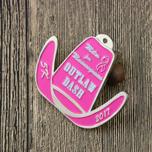 Outlaw Dash 5K Custom Race Medals Outlaw Dash 5K Custom Race Medals
