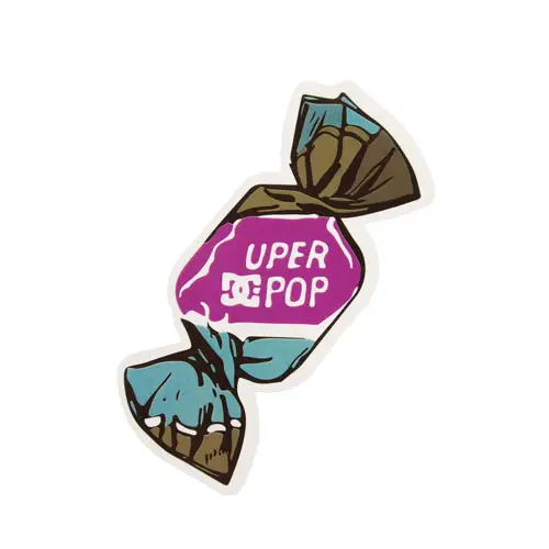 DC Shoes Uper Pop Custom Stickers DC Shoes Uper Pop Custom Stickers