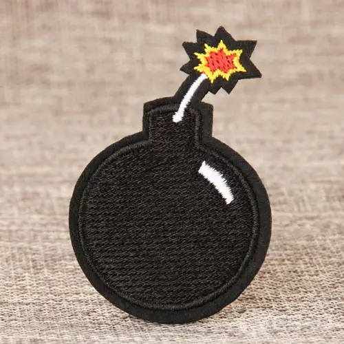 Bomb Custom Embroidered Patches Bomb Custom Embroidered Patches