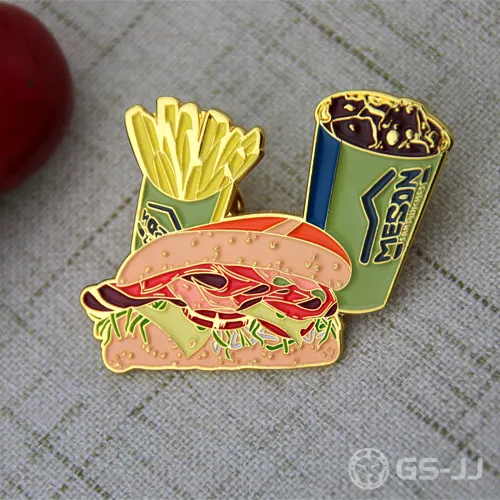 Hamburger Lapel Pins Hamburger Lapel Pins