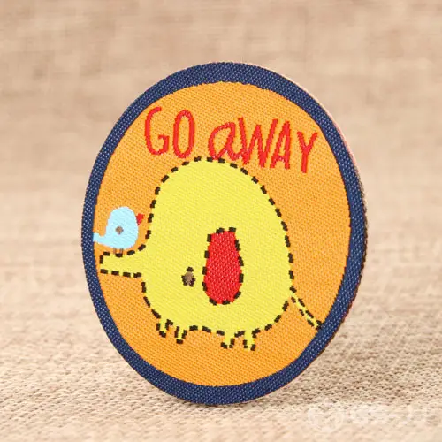 Go Away Custom Patches Go Away Custom Patches