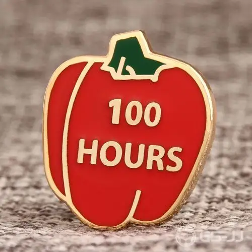 100 Hours Lapel Pins 100 Hours Lapel Pins