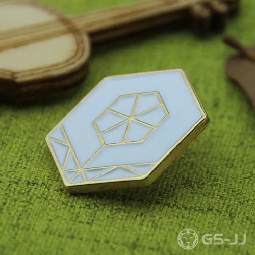 Custom Lapel Pins for Hexagon Custom Lapel Pins for Hexagon
