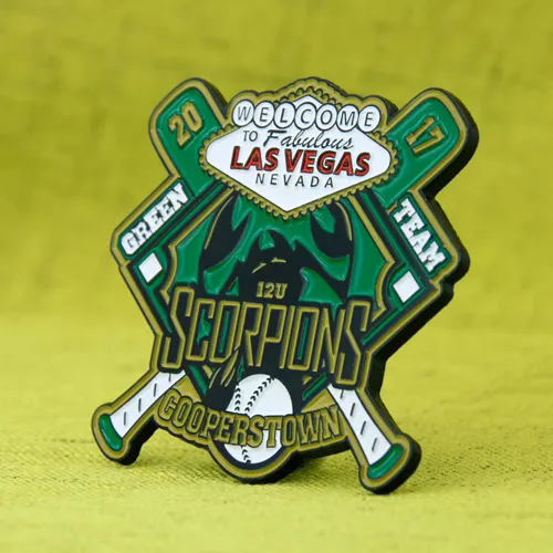 Scorpions Cooperstown Baseball Pins Scorpions Cooperstown Baseball Pins