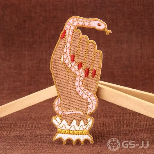 Snake Embroidered Patches Snake Embroidered Patches