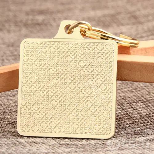 Golden Square Blank Custom Keychains Golden Square Blank Custom Keychains