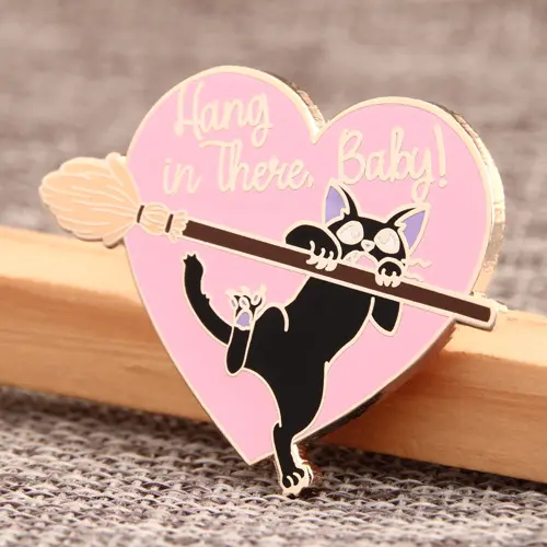 Hang in There, Baby! Custom Lapel Pins Hang in There, Baby! Custom Lapel Pins