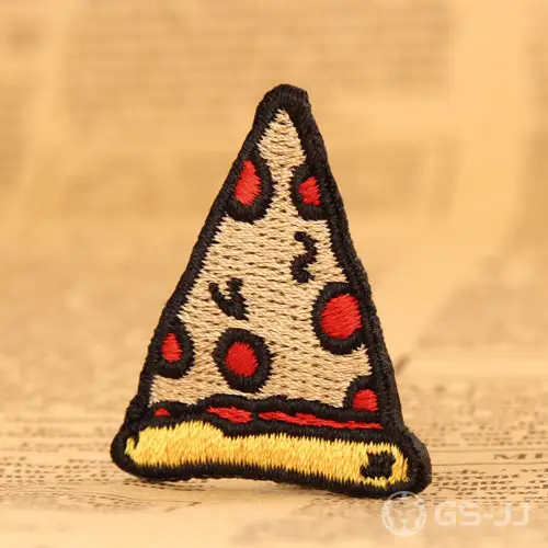 Pizza Custom Embroidered Patches Pizza Custom Embroidered Patches