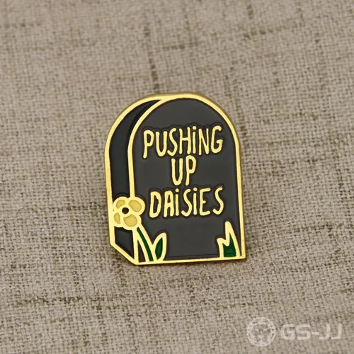 Pushing Up Daisies Customized Pins Pushing Up Daisies Customized Pins