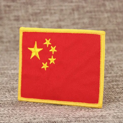 National Flag Cheap Patches
