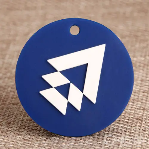 Custom Blue PVC Keychain Custom Blue PVC Keychain