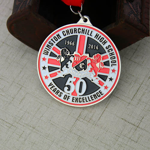 High School Custom Medals